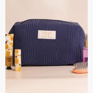 simply southern terry cloth cosmetic bag